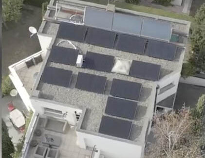 Pose de panneaux solaires et d&rsquo;une batterie Atmoce à Beaumont